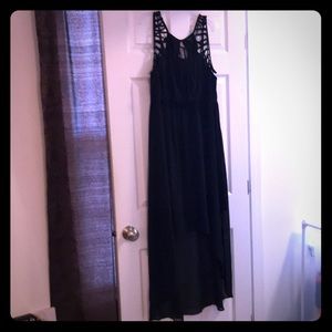 Torrid Cage front, high low dress